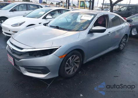2016 Honda Civic Ex z USA, uszkodzony, nr VIN 2HGFC2F79GH558731